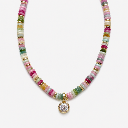 girly jade necklace