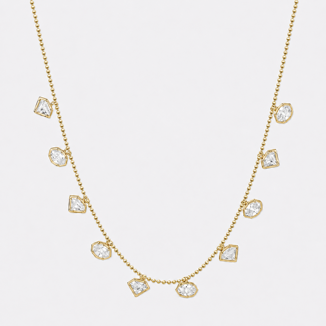 925 cz dangles chain