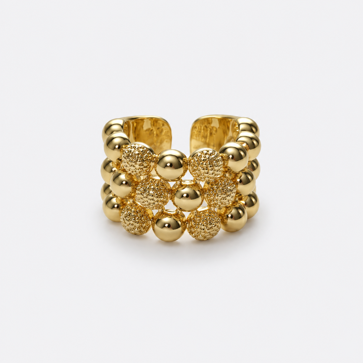 bubbles band ring
