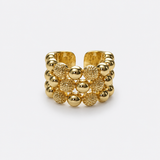 bubbles band ring