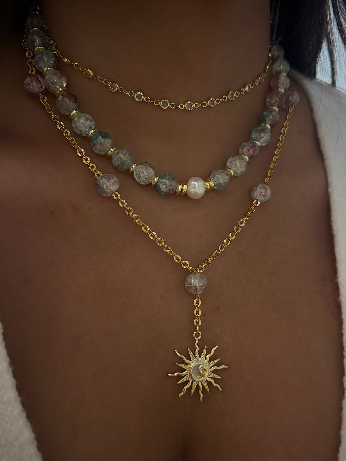 bubbles necklace