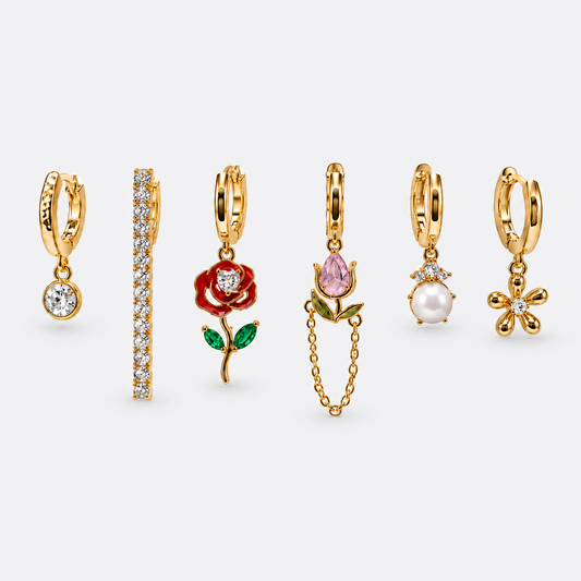 flower piercing game set