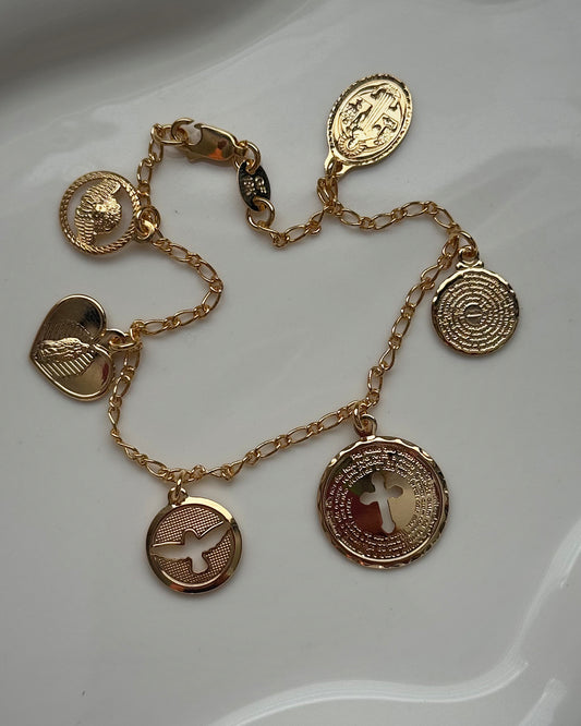 faith charm bracelet