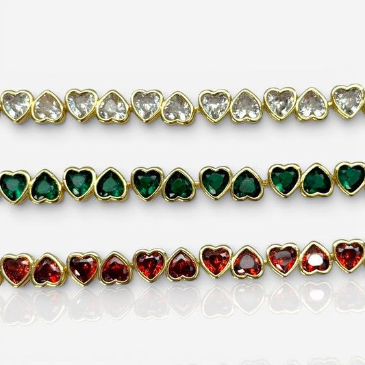 hearts bracelet