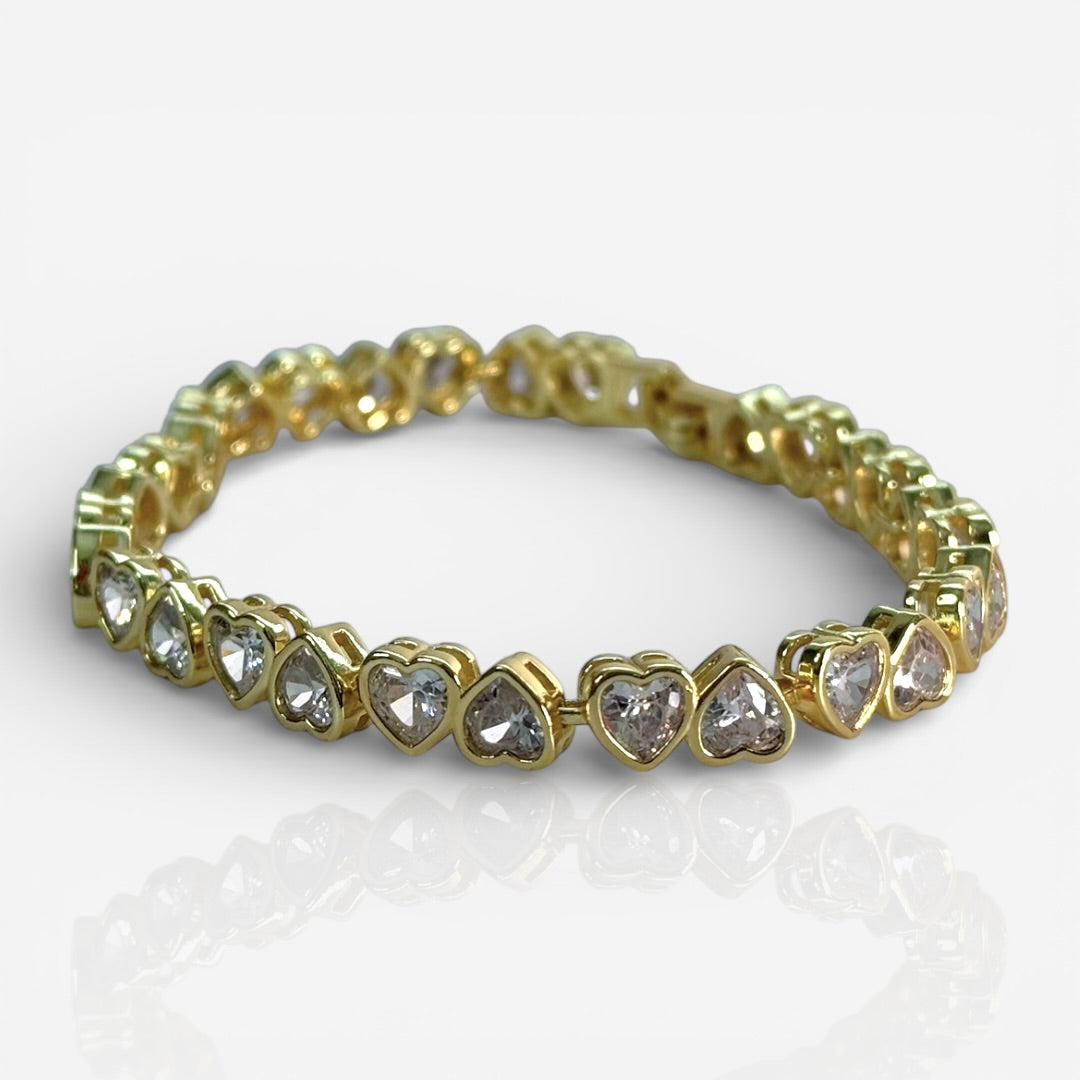 hearts bracelet