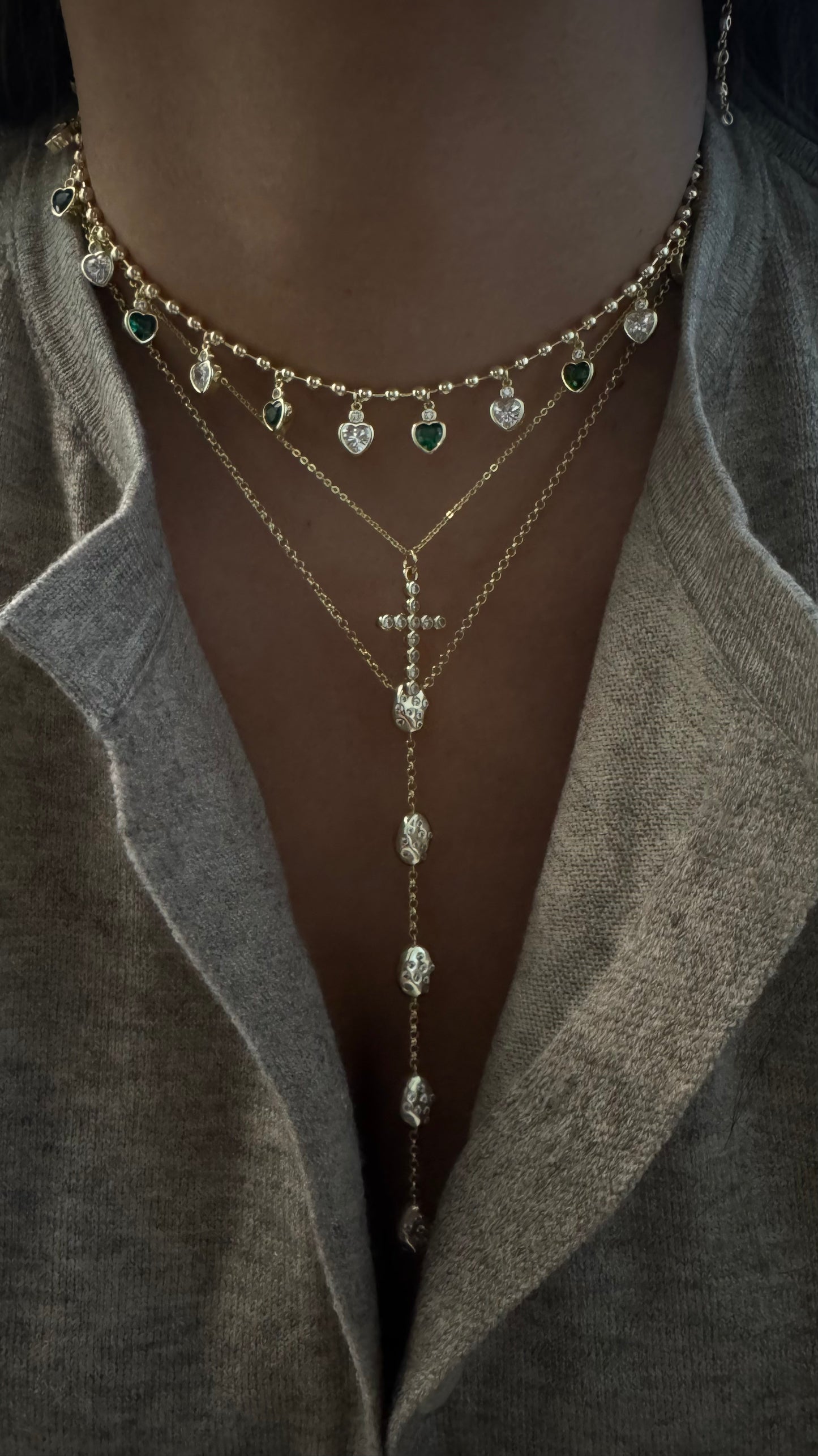 pave drop lariat