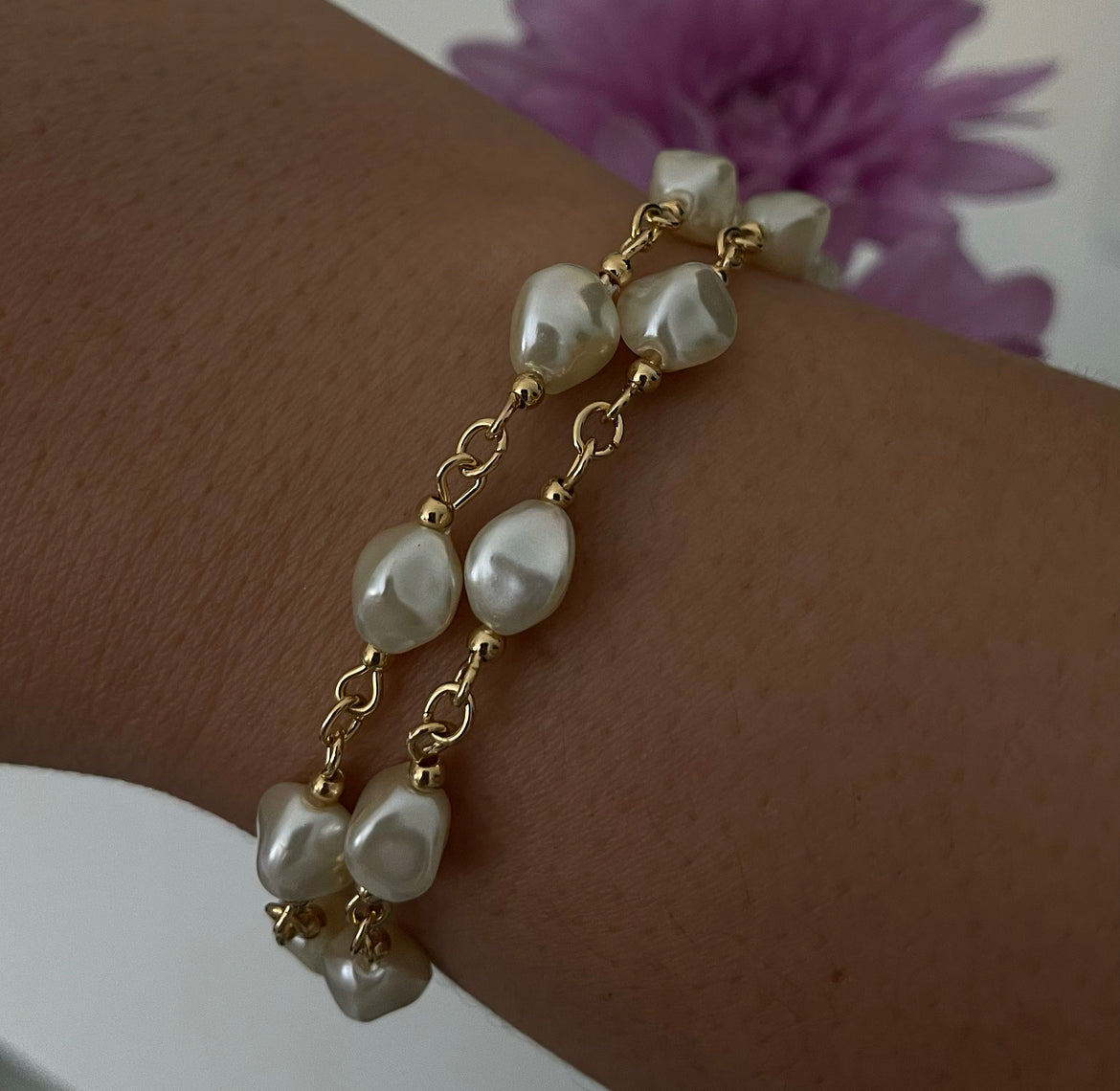 freshwater pearl bracelet