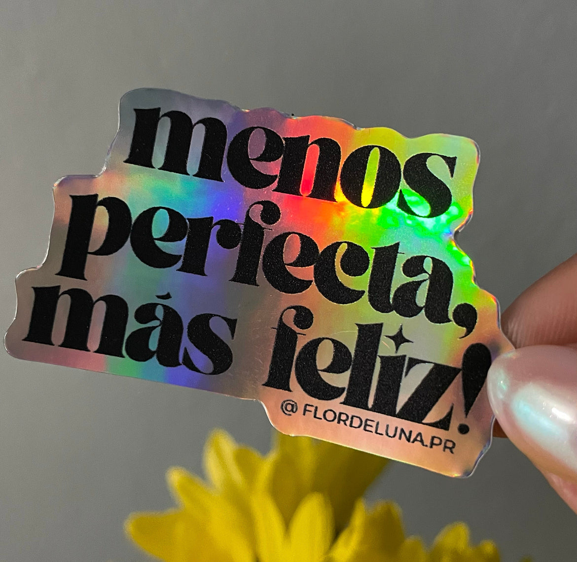 menos perfecta sticker